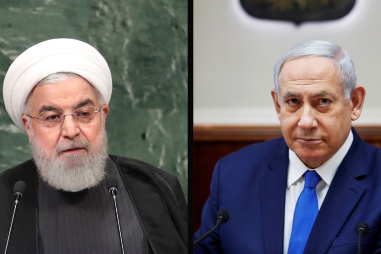 Iran''s President Hassan Rouhani and Israeli Prime Minister Benjamin Netanyahu [Reuters]