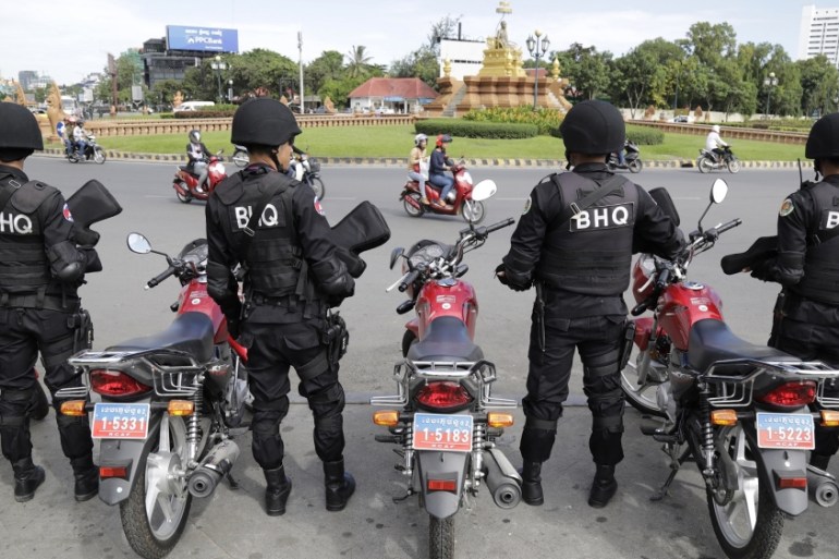 Cambodia - police