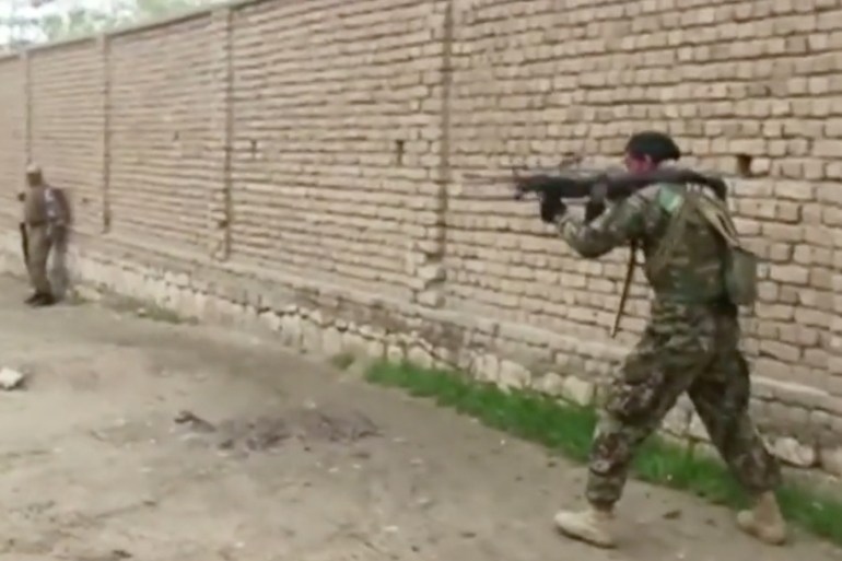 Heavy firing between the Taliban and Afghan forces in Kunduz