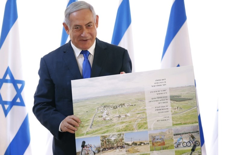Netanyahu Jordan valley