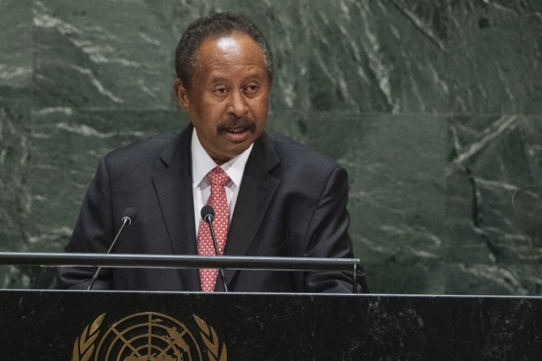 Sudan''s Prime Minister Abdalla Hamdok