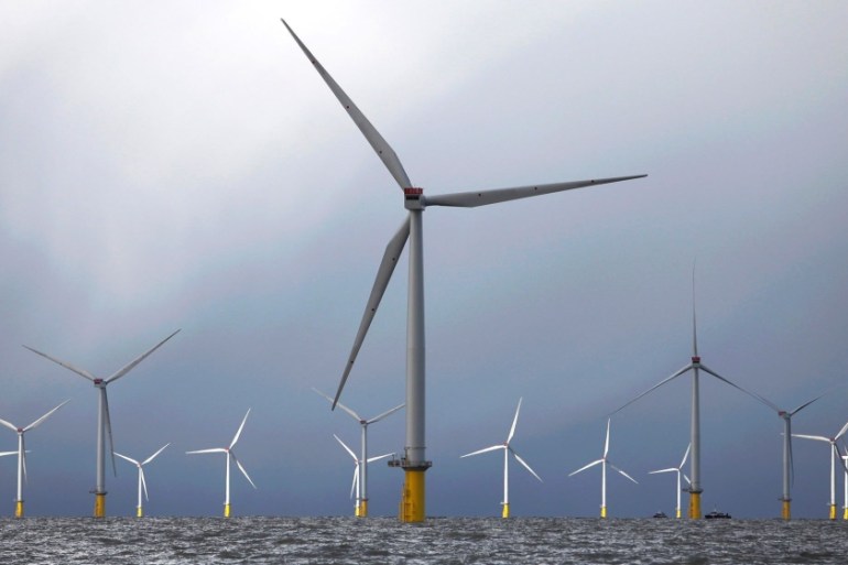 UK offshore wind turbines