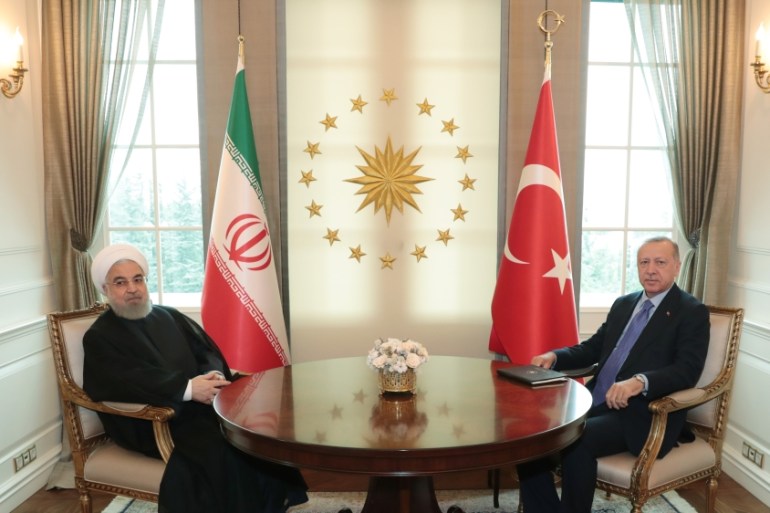 Recep Tayyip Erdogan - Hassan Rouhani meeting in Ankara