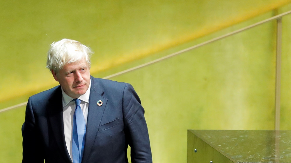 UN Boris Johnson