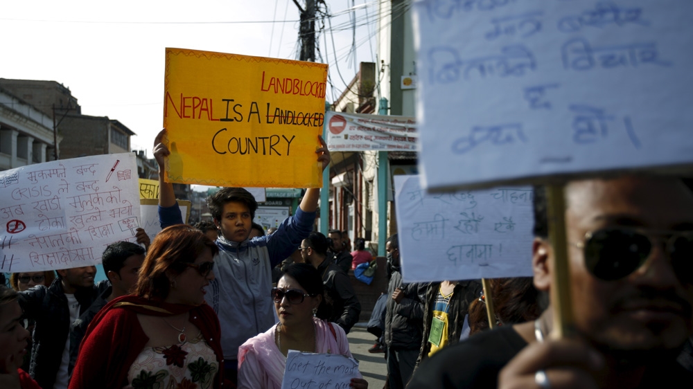 Nepal protests 2015