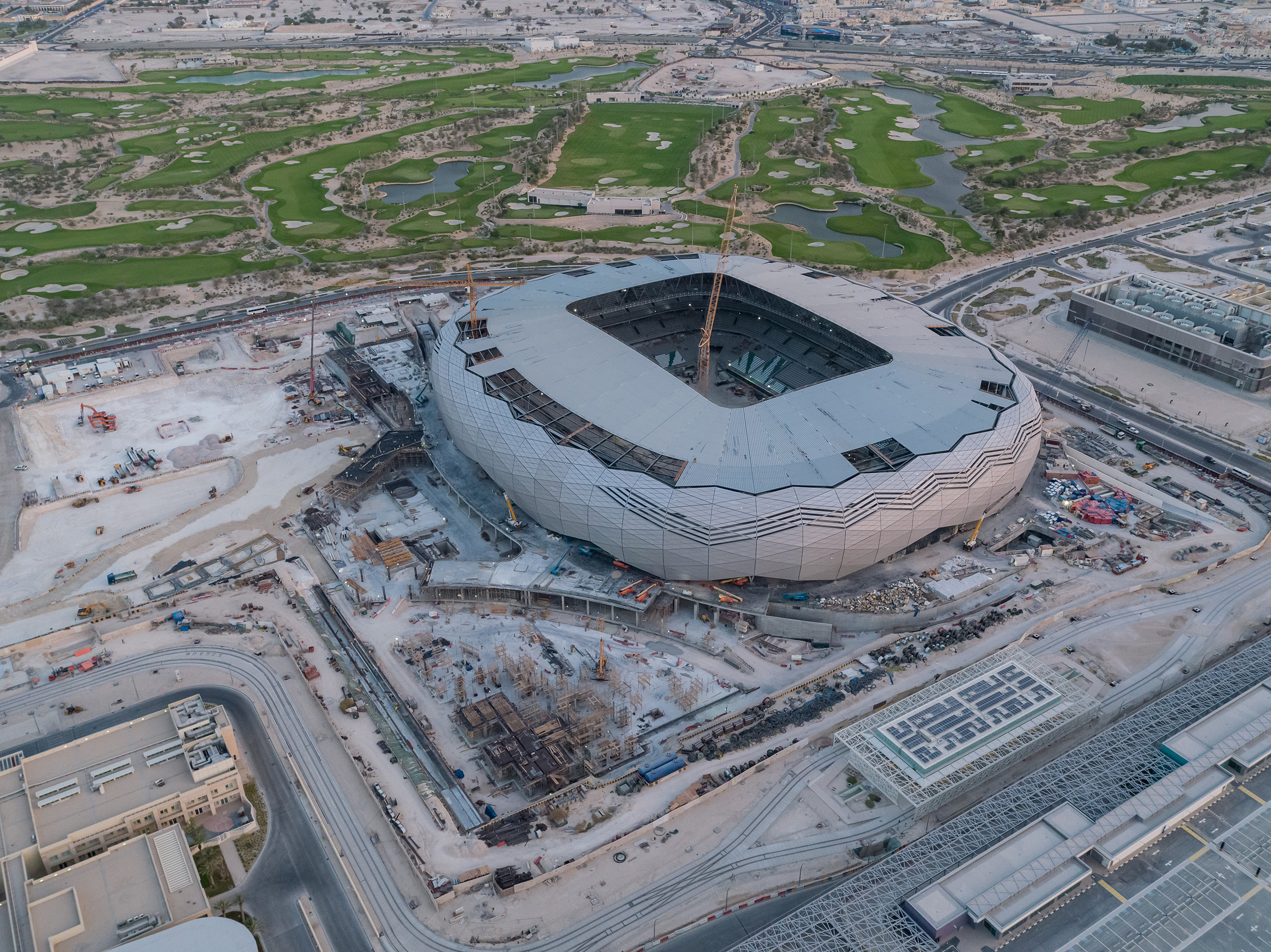 Qatar World Cup Stadiums : 'Football will return': Qatar virtually