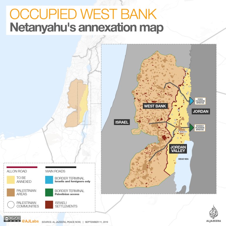 INTERAKTIF: Pendudukan Tepi Barat - Lembah Jordan 12 September 2019