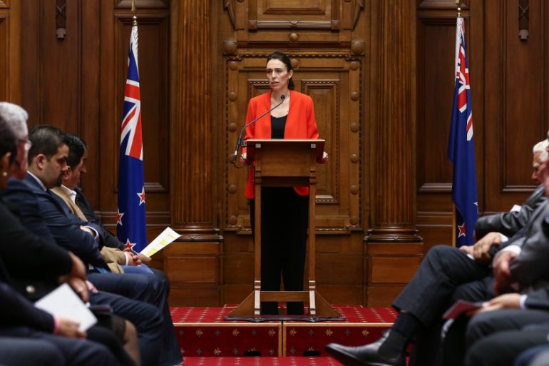 Prime Minister Jacinda Ardern Attends New Zealand Wars Commemorative Plaque Unveiling