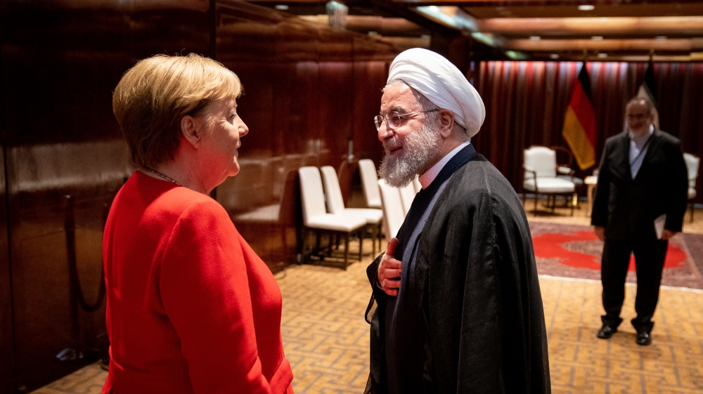 Rouhani - Merkel