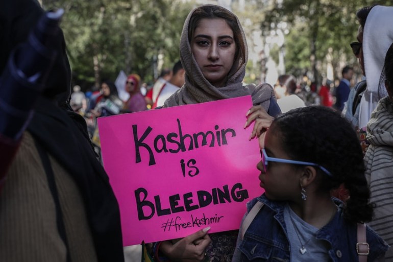 Kashmir protest in New York