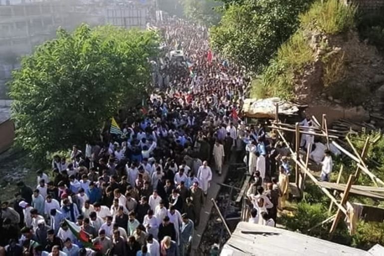 Azad Kashmir protests [Courtesy of JKLF]