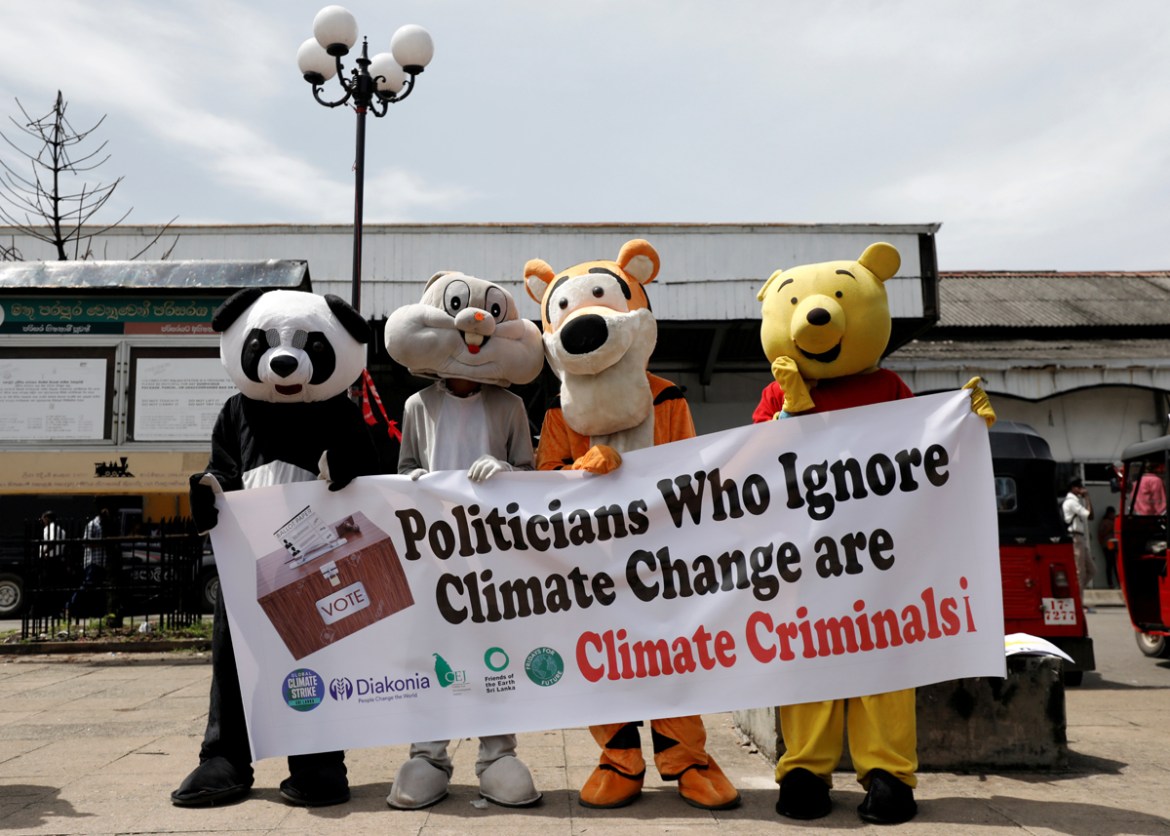 Climate change protests