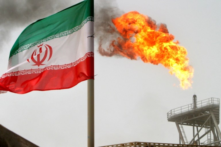 Iran oil stock image