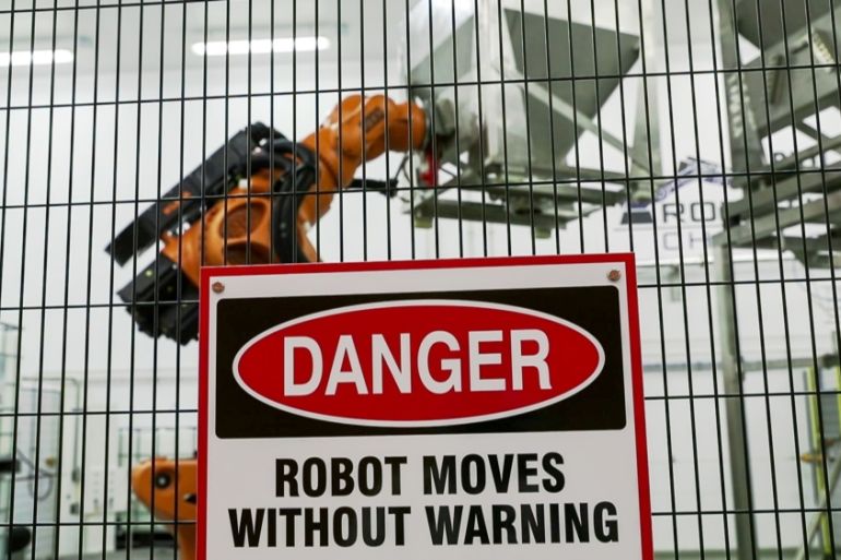 Robots, Automation at Coca Cola Factory