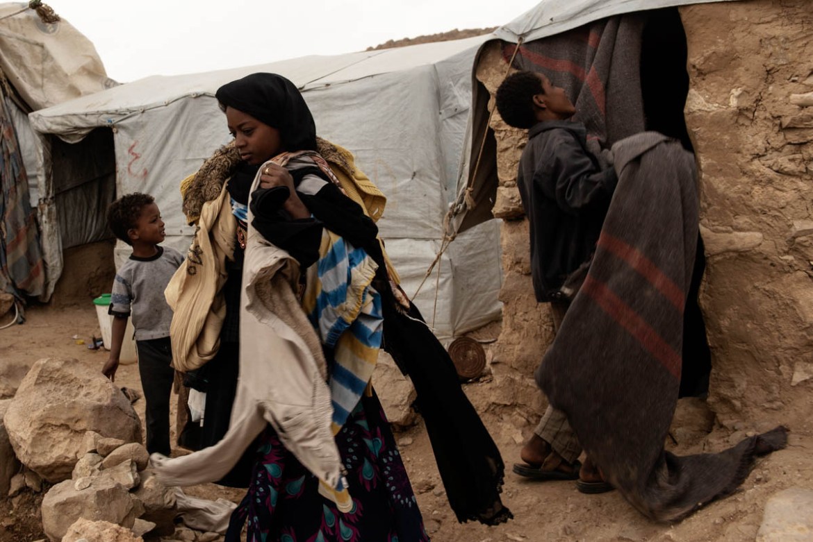 The lives of the displaced people of Yemeni war