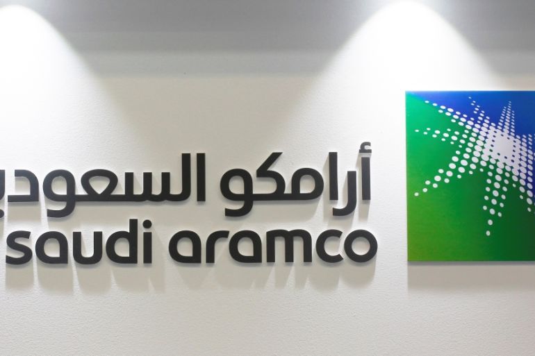 Saudi Aramco stock image