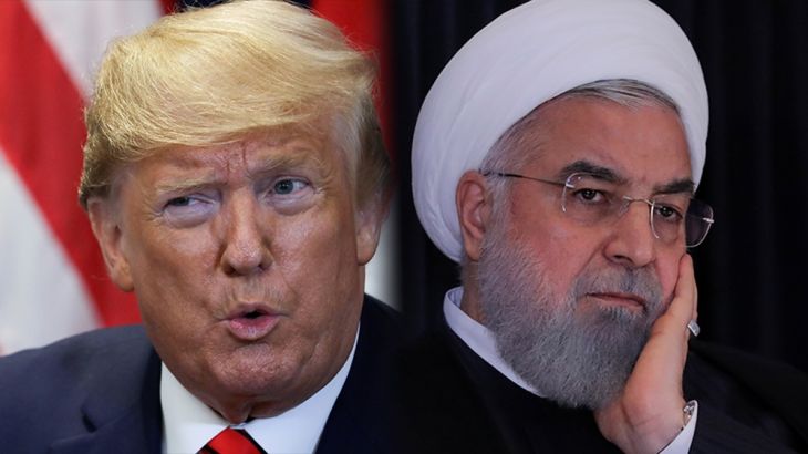 trump & Rouhani composite al jazeera[ Reuters]