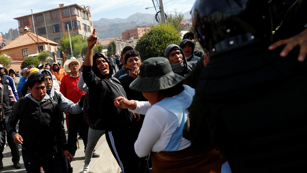 Bolivio protests