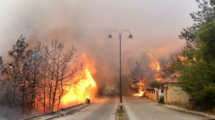 Wildfire in Lebanon