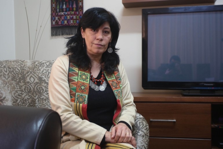 Former Palestinian lawmaker Khalida Jarrar