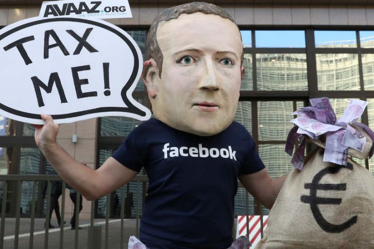 Facebook tax - reuters