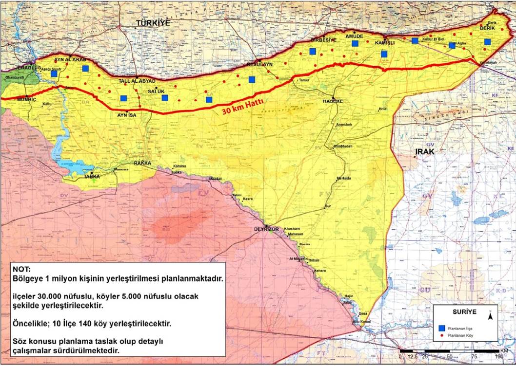 Syria map [Courtesy of Turkish Presidency]