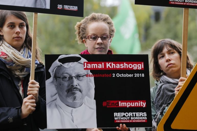 First anniversary of Jamal Khashoggi''s death