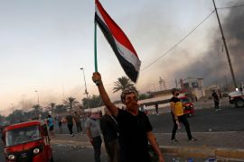 Iraqi protester