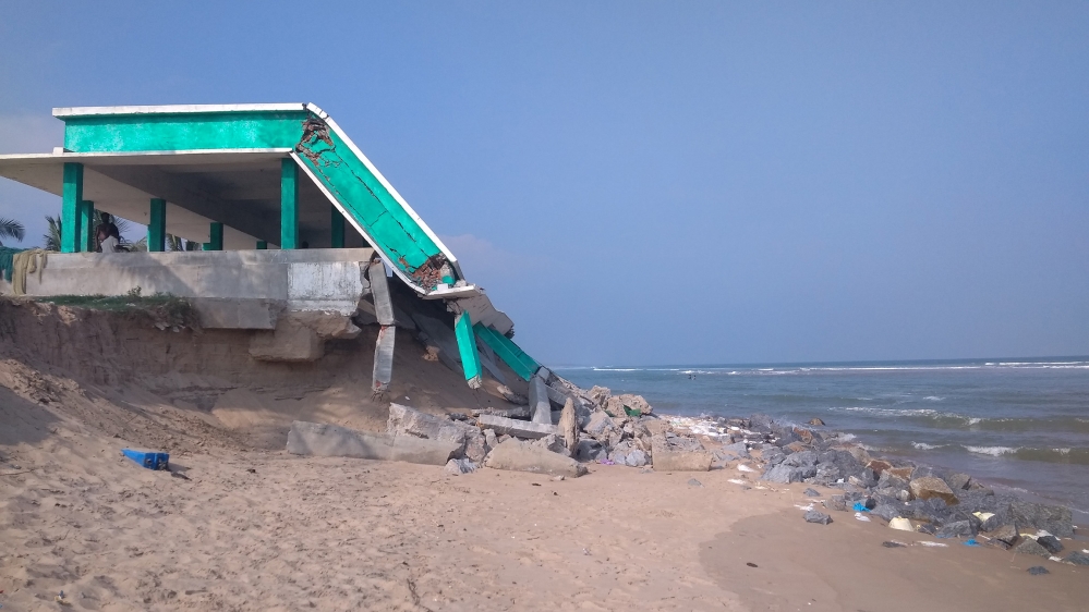 The sea is swallowing homes in east India