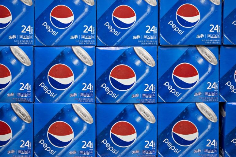 Pepsi cola boxes Bloomberg