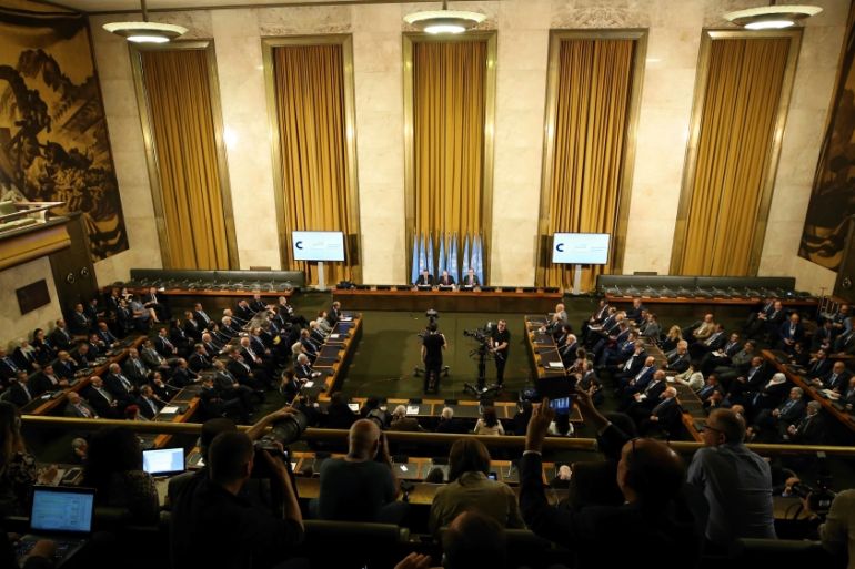 Syrian Constitutional Committee gets underway in Geneva