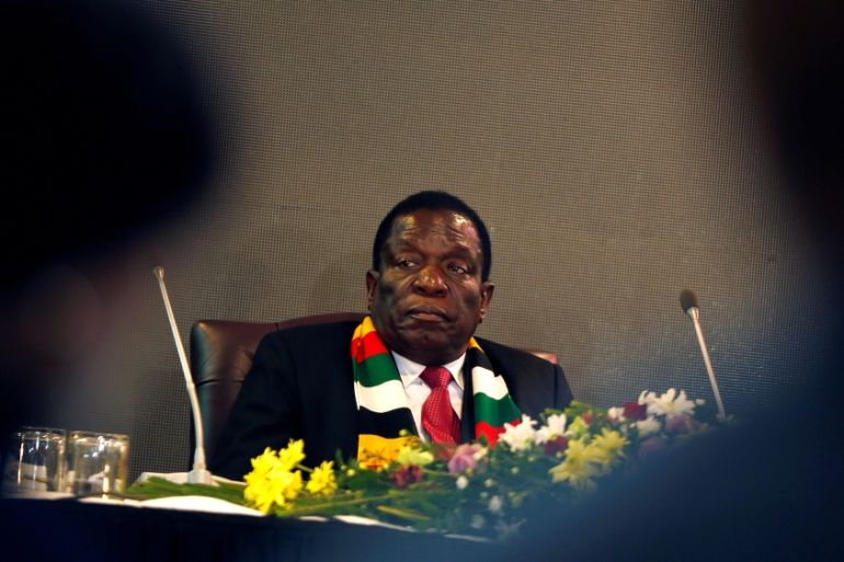 Zimbabwe President Emmerson Mnangagwa Reuters