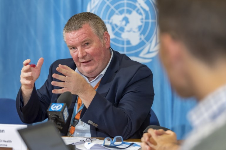 Michael Ryan, Executive Director of the WHO Health Emergencies Programme