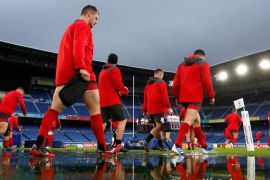 wales - rugby - wet - reuters