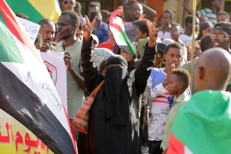 Sudan demo