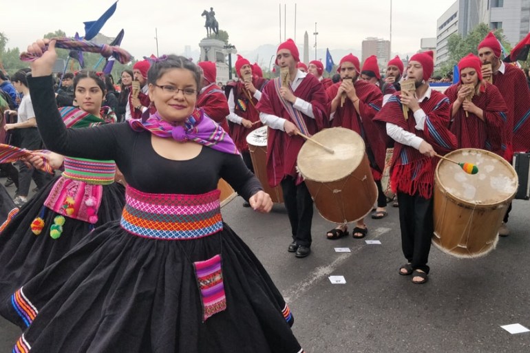 Santiago indigenous protests