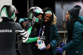 Nigerian women''s bobsled team