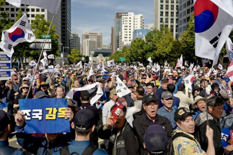South Korea protests