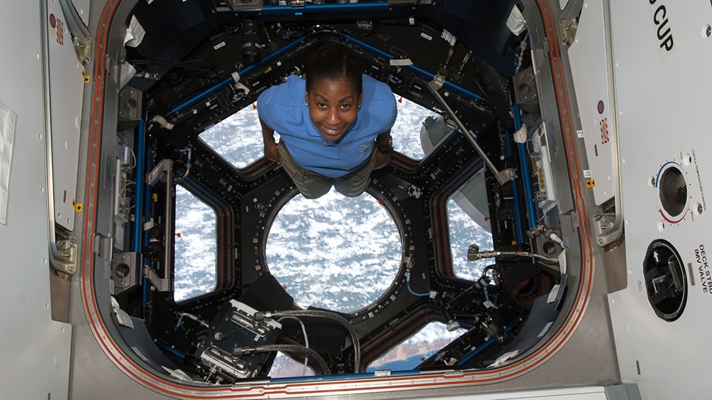 All-woman spacewalk coordinator Stephanie Wilson