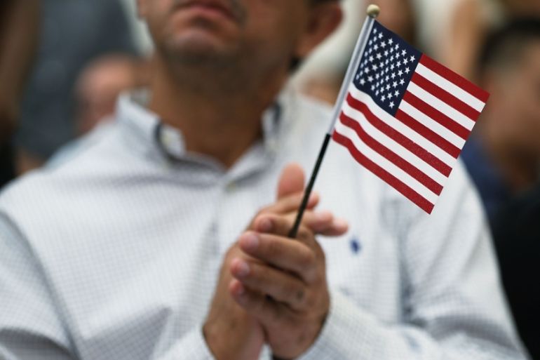 Immigrants To U.S. Become Citizens During Naturalization Ceremony In Miami