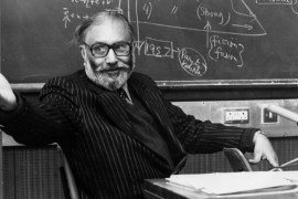 Abdus Salam, who won the Nobel Prize for Physics, at Imperial College in London, 15th October 1979. (Photo by Keystone/Getty Images)