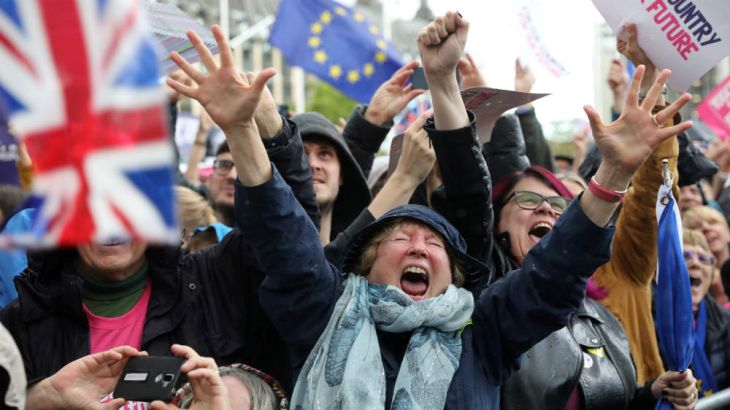 EU supporters brexit - reuters