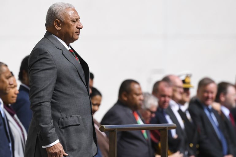 Prime Minister of Fiji Visits Australia