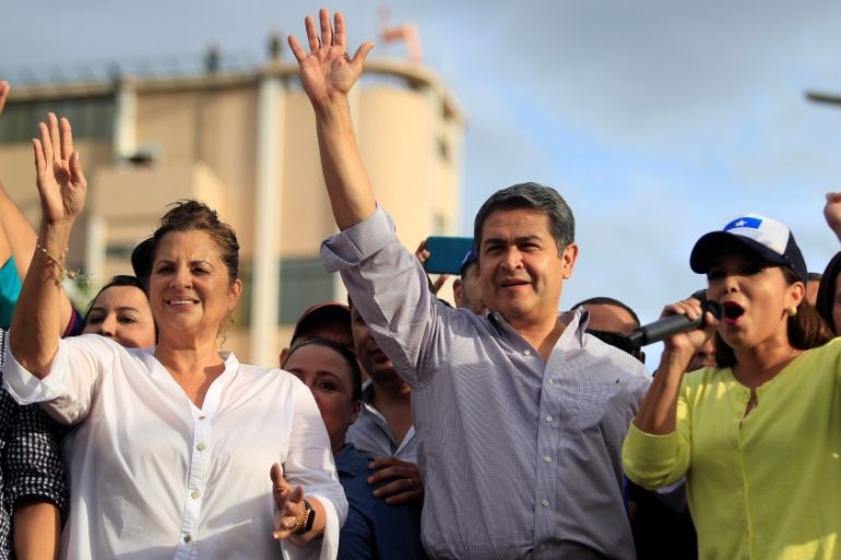 Honduras President Hernandez