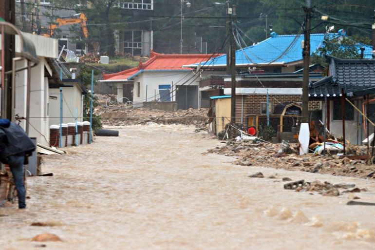 Tropical Storm Mitag leaves destruction across South Korea