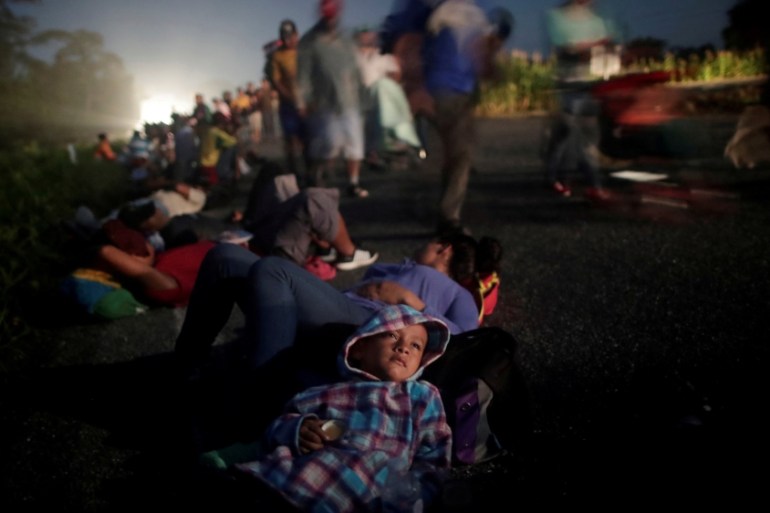 Migrant caravan - Reuters