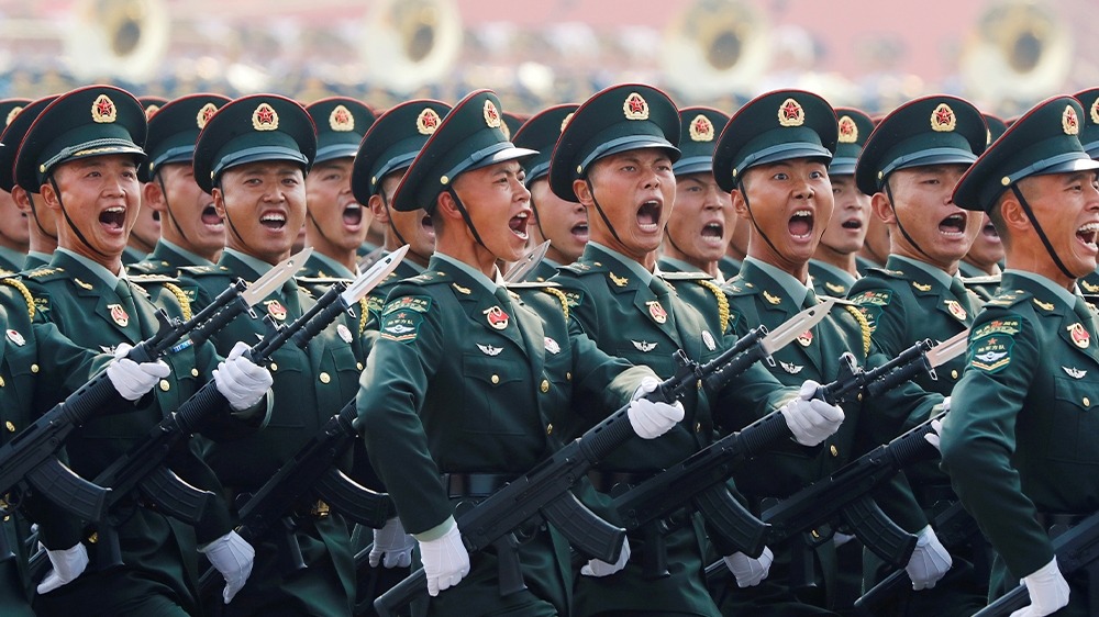 China 70 soldiers