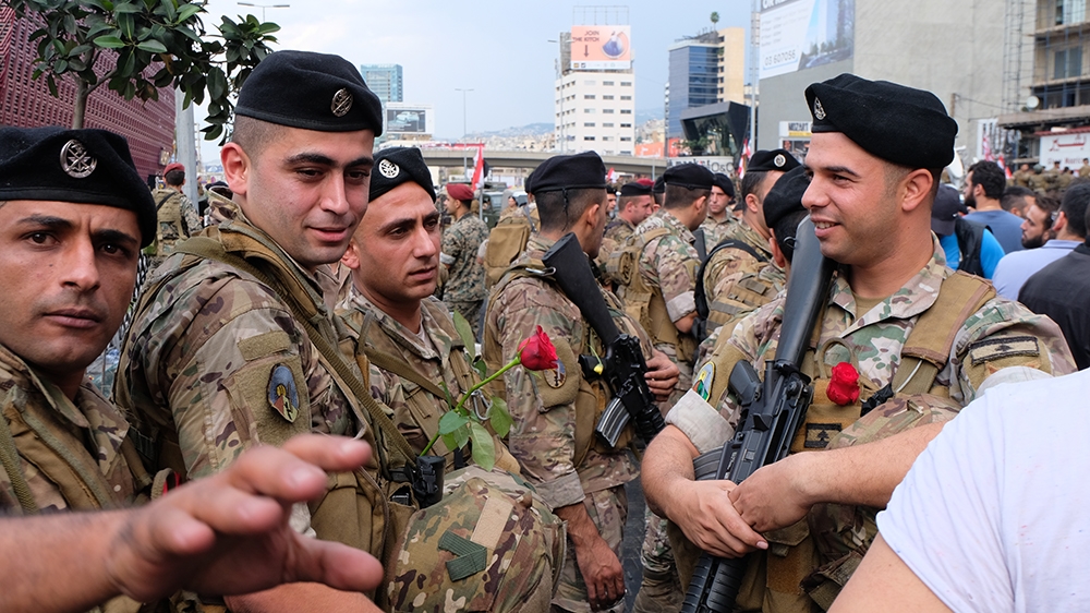 Lebanese army [Timour Azhari/Al Jazeera]
