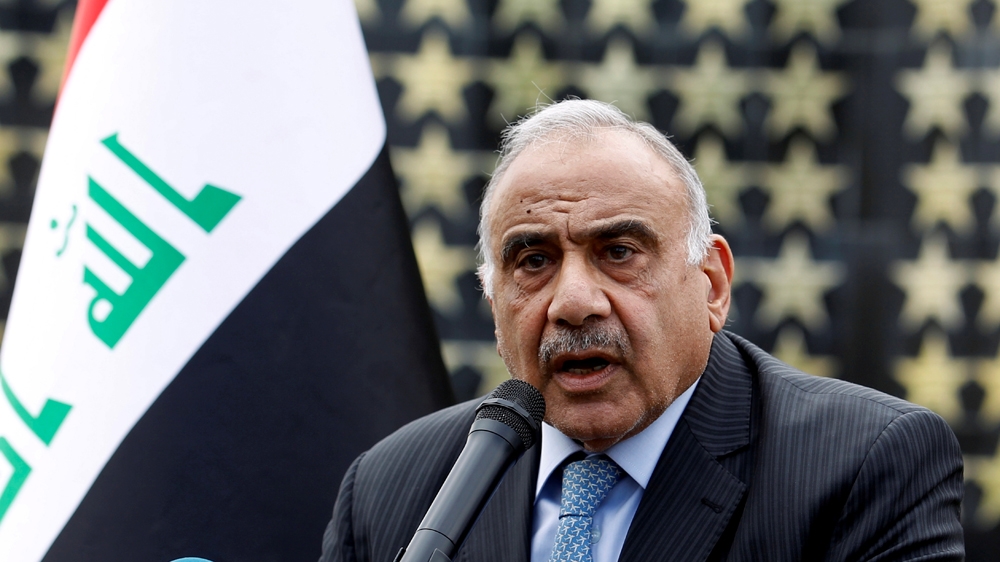 Iraq Prime Minister Adel Abdul Mahdi