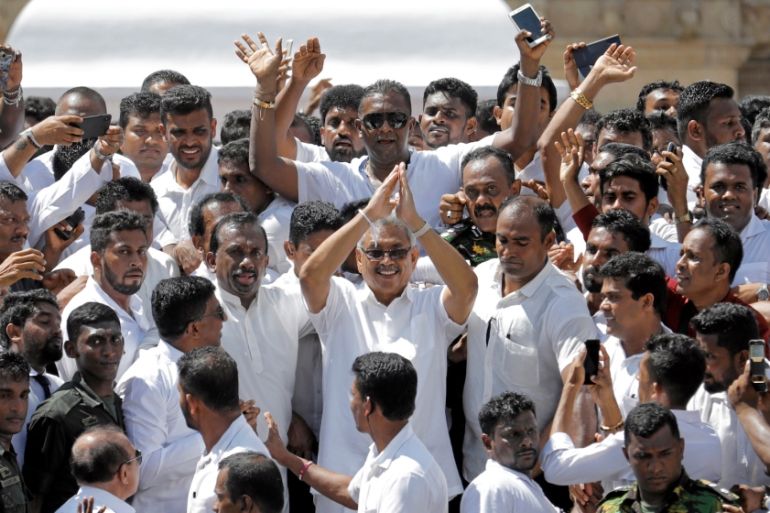 Rajapaksa Sri lanka Reuters